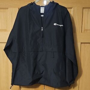 Champion Women's Navy Blue Raincoat